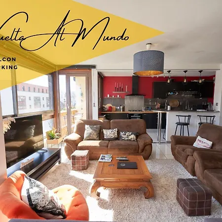 Apartamento Vuelta Al Mundo Parking&balcon *